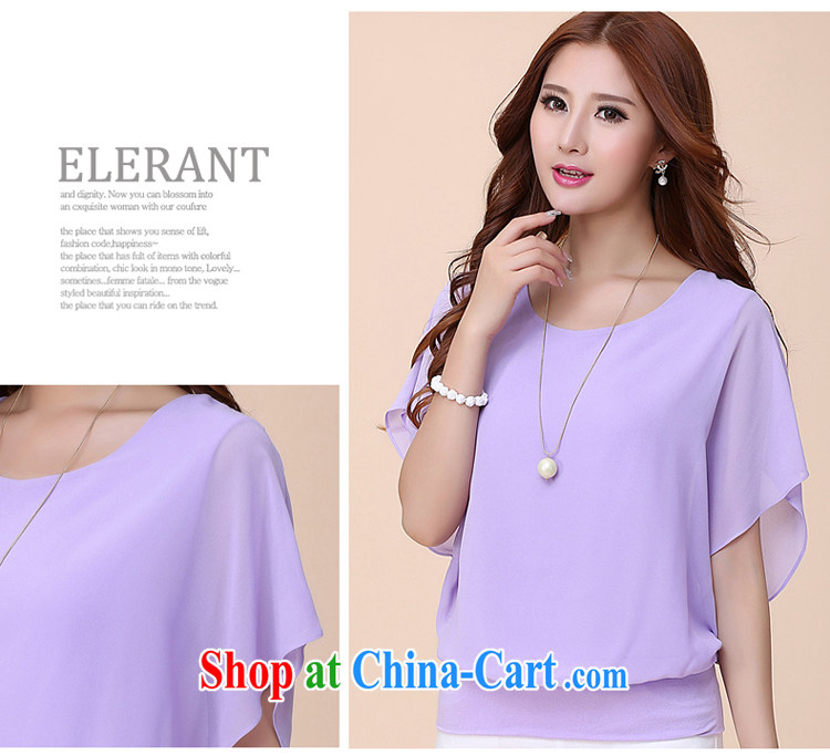 Optimize glass 2015 summer new bat sleeves snow solid woven shirts violet XXL pictures, price, brand platters! Elections are good character, the national distribution, so why buy now enjoy more preferential! Health