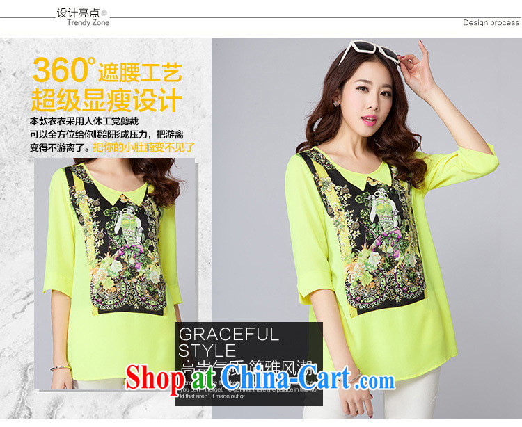 The ink marks 2015 spring and summer new, large, modern female stylish personalized location stamp snow woven shirts cute dolls for thick snow MM woven T-shirt Green Green 4 XL (145 - 155 ) jack pictures, price, brand platters! Elections are good character, the national distribution, so why buy now enjoy more preferential! Health