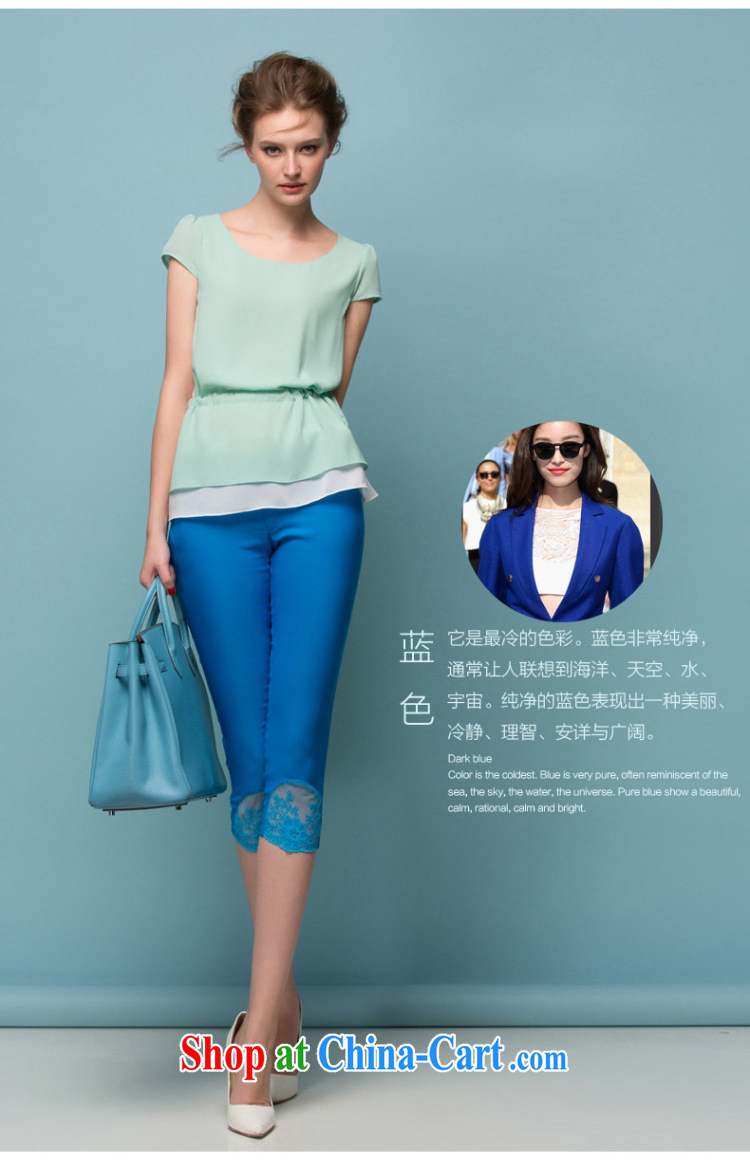 The Code women mm thick spring Korean video thin 7 trousers castor pencil pants MOM summer New boutique - YY 299,700 blue 4 XL code pictures, price, brand platters! Elections are good character, the national distribution, so why buy now enjoy more preferential! Health
