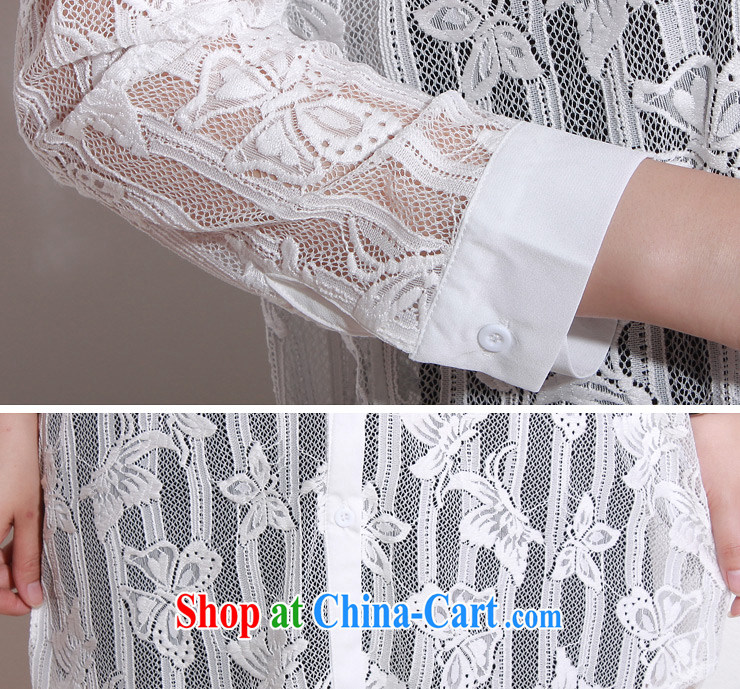 Director of the Advisory Committee 2015 spring and summer, the Korean version is indeed the XL women mm thick, long, lace shirt long-sleeved T-shirt skirt White single layer loose all code pictures, price, brand platters! Elections are good character, the national distribution, so why buy now enjoy more preferential! Health