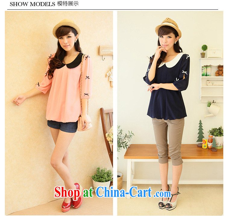 King, female summer A Field Graphics thin T-shirt and indeed increase 200 Jack fat people dress dolls in cuff lanterns thick sister snow woven shirts 2015 poverty mask blue 3 L (weight 170 - 200 jack) pictures, price, brand platters! Elections are good character, the national distribution, so why buy now enjoy more preferential! Health