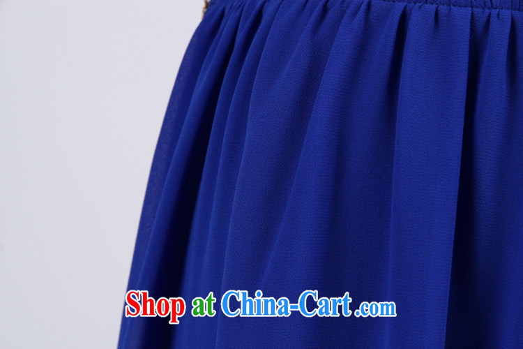The Special Summer new, large, new Snow woven short-sleeved-yi skirt lady temperament the waist graphics thin female spell purple XXL pictures, price, brand platters! Elections are good character, the national distribution, so why buy now enjoy more preferential! Health