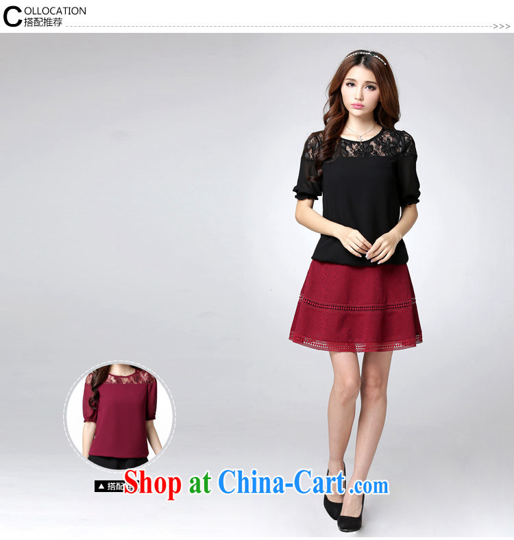 Most of the 2015 code female thick MM spring and summer new and indeed graphics thin body skirt stylish short skirts 2657 black 3 XL pictures, price, brand platters! Elections are good character, the national distribution, so why buy now enjoy more preferential! Health