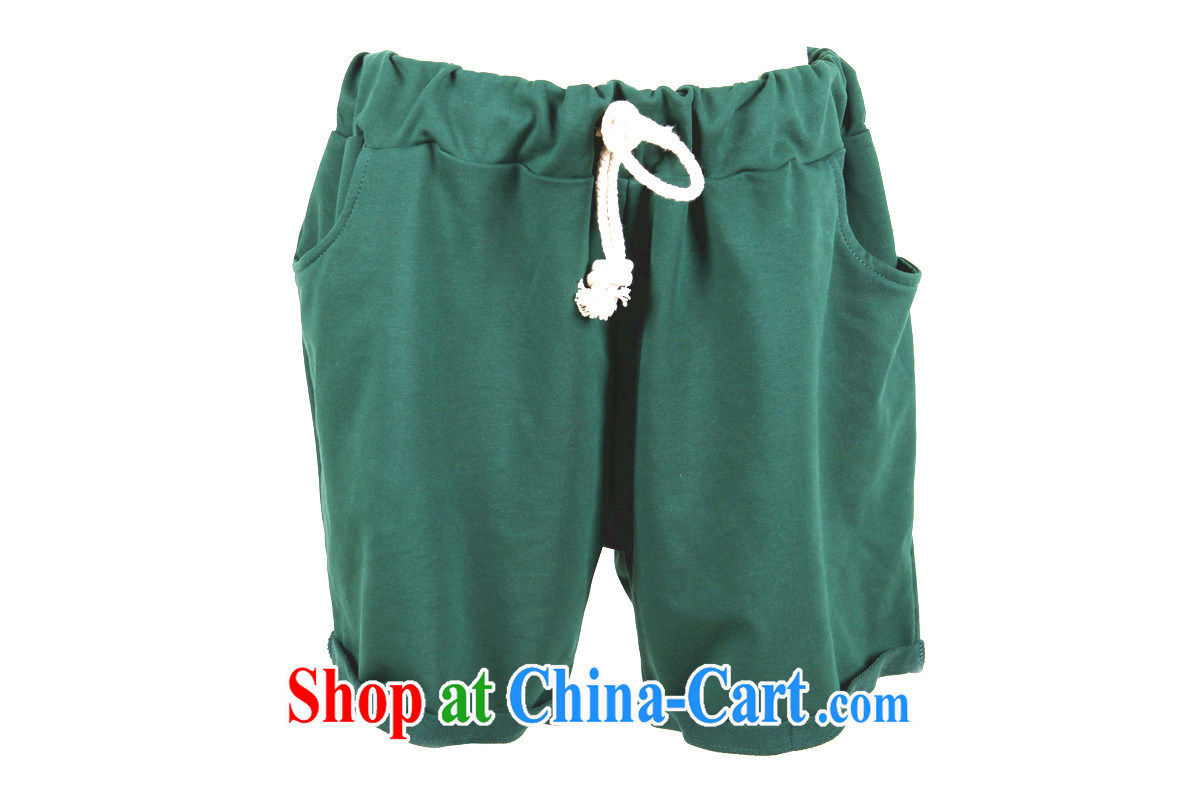 In 2015 spring and summer, the United States and Europe, the code female shorts boutique pants large green code 3 XL pictures, price, brand platters! Elections are good character, the national distribution, so why buy now enjoy more preferential! Health