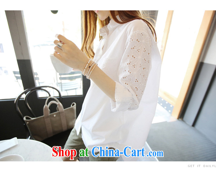 YILISA new Korean summer larger blouses shirt thick MM summer 200 Jack leisure loose 100 ground biological air dry the clothes H 5111 white XXXL for 165 - 200 Jack pictures, price, brand platters! Elections are good character, the national distribution, so why buy now enjoy more preferential! Health