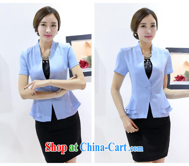 2015 spring and summer new career women dress Set Korean version commuter short-sleeved black suit skirt set is loaded OL clothing black XXXL pictures, price, brand platters! Elections are good character, the national distribution, so why buy now enjoy more preferential! Health