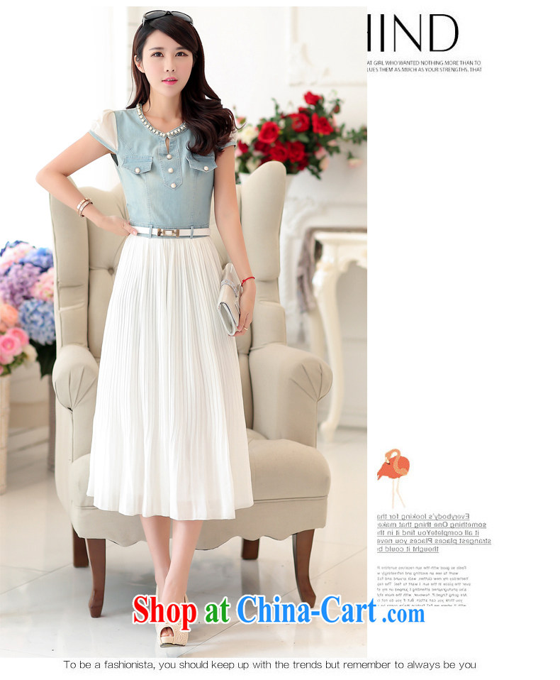 Cool as well as a larger female Korean washable thin cowboy snow woven dresses mm thick photo color 5 XL pictures, price, brand platters! Elections are good character, the national distribution, so why buy now enjoy more preferential! Health