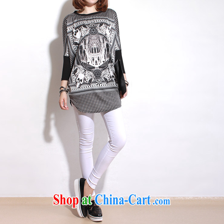 Director of the Advisory Committee 2015 spring and summer, the Korean version is the XL women mm thick loose, long bat T shirts solid shirt skull pattern are relaxed, chest of tile 158 pictures, price, brand platters! Elections are good character, the national distribution, so why buy now enjoy more preferential! Health