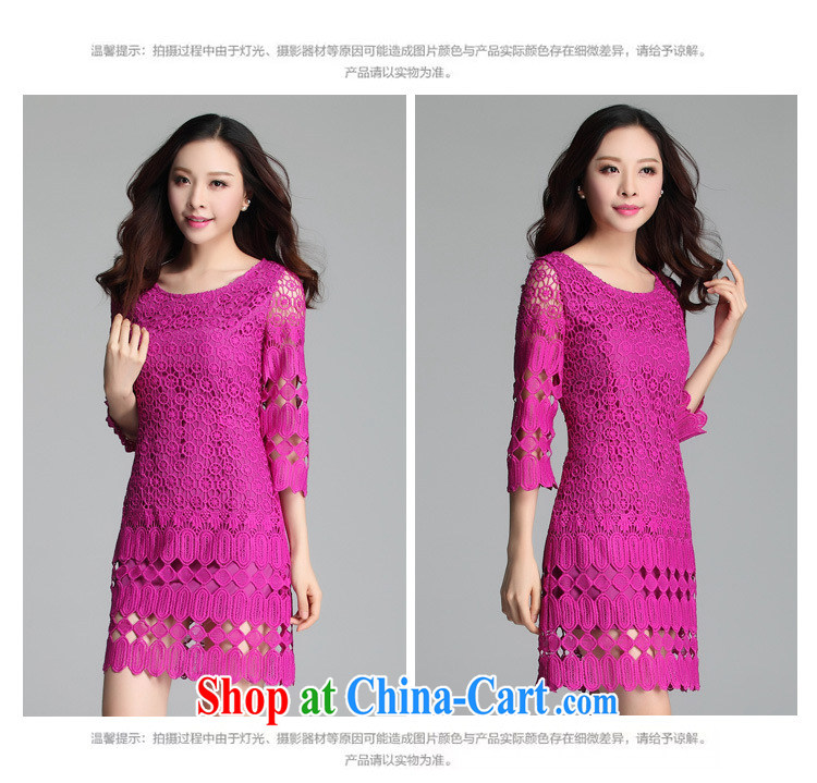 Constitution, 2015 new spring and summer beauty graphics thin XL female three-dimensional lace floral dress mm thick indeed humanity in cuff of OL color Large XL 2 135 - 150 Jack pictures, price, brand platters! Elections are good character, the national distribution, so why buy now enjoy more preferential! Health