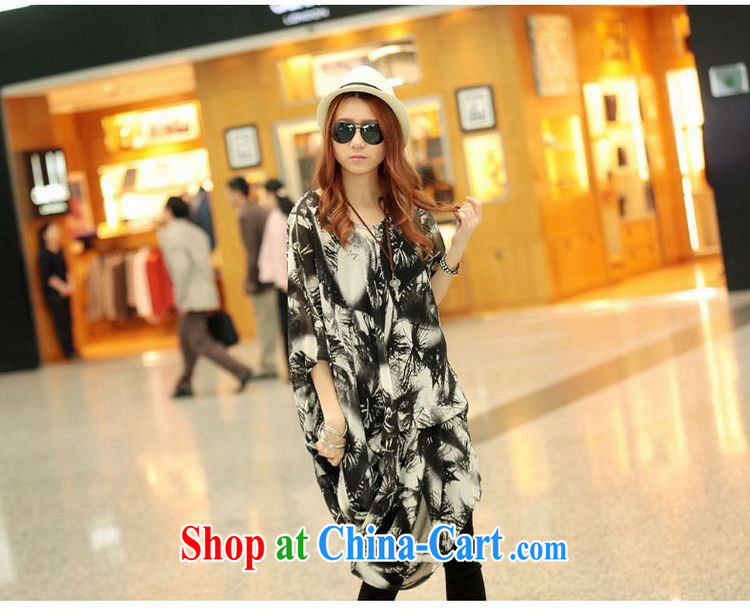The sum 2015 summer female Korean version of the greater code very casual stamp snow in woven long-neck dresses 200 jack to wear picture color code pictures, price, brand platters! Elections are good character, the national distribution, so why buy now enjoy more preferential! Health