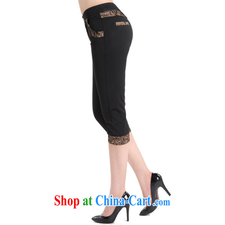 for Elizabeth's clothing summer 2015 new middle-aged mother with female pants girls in high-waist lace 7 pants career QX 2066 black 2 feet 6 pictures, price, brand platters! Elections are good character, the national distribution, so why buy now enjoy more preferential! Health