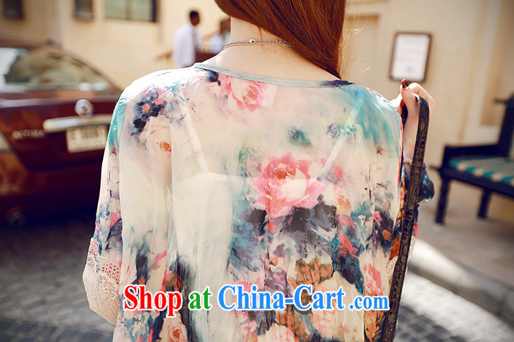 The sea 2015 summer new, loose vest long sleeved shirt T two increase the fat lace stitching stamp the Code women's clothing dresses women 1683 photo color XL pictures, price, brand platters! Elections are good character, the national distribution, so why buy now enjoy more preferential! Health