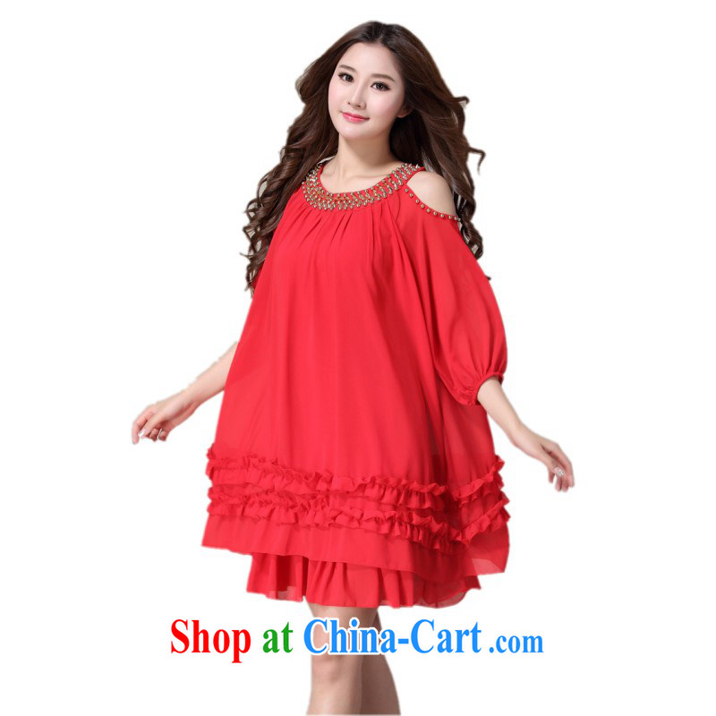 The e-mail package is indeed the XL relaxed, dresses and stylish name-yuan style Yoo nails with bare shoulders in snow cuff woven skirt lady graphics thin short green 6 XL approximately 200 - 220 jack, land is still the garment, and, online shopping