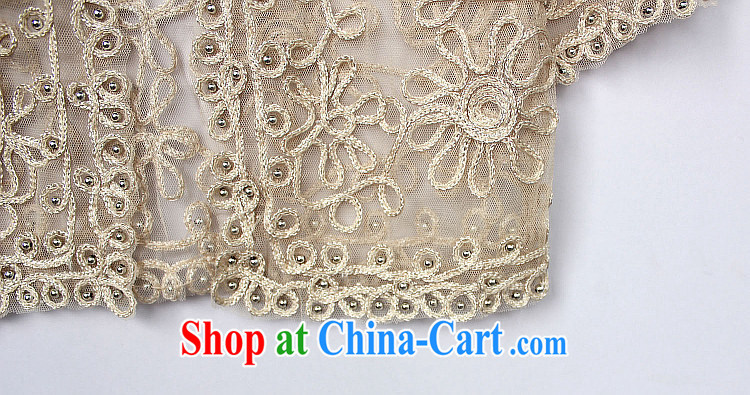 Classic honey snow 2015 and significantly, women with heavy industry the pearl lace yarn Web snow woven shirts on T-shirt, small shoulder shawl apricot XL code pictures, price, brand platters! Elections are good character, the national distribution, so why buy now enjoy more preferential! Health