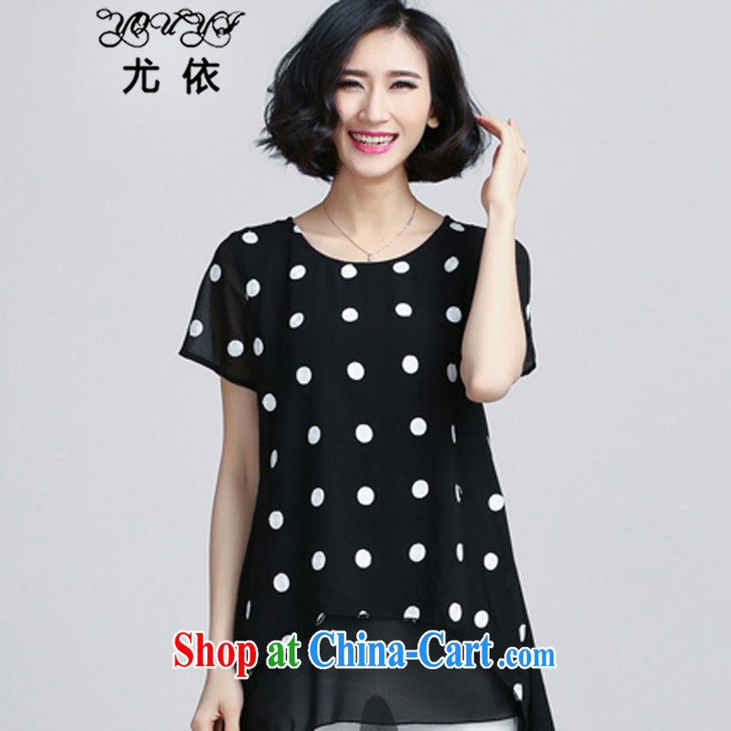 The Code women especially in summer 2015 new linen stitching, long, loose dresses YQ 057 black color L