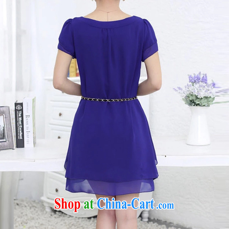 Tang year 2015 summer new dress code the dress up in snow, woven skirt short-sleeved middle-aged boxed loose video thin orange/8009 L, Tang, and shopping on the Internet