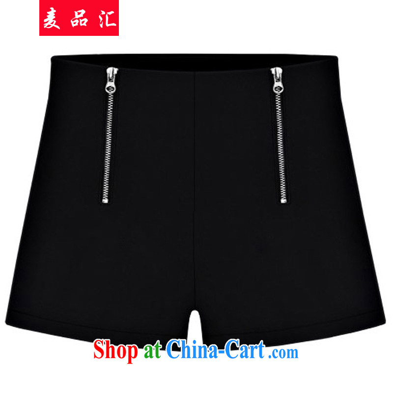 Mr MAK, sinks and indeed increase code female shorts 2015 summer King code 200 Jack mm thick relaxed beauty graphics thin leisure hot pants 9 black 4 XL recommendations 180 jack - 210 jack
