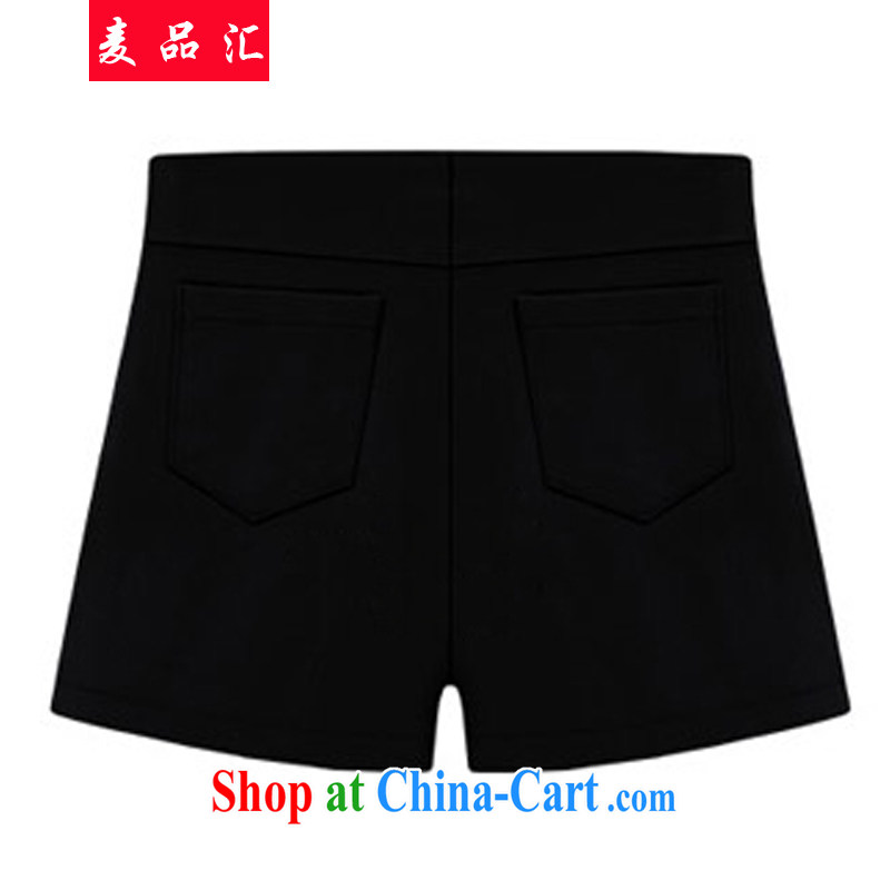 Mr MAK, sinks and indeed increase, female Dress Shorts 2015 summer King code 200 Jack mm thick relaxed beauty graphics thin leisure hot pants 9 black 4 XL recommendations 180 jack - 210 jack, Mak, sinks, and shopping on the Internet