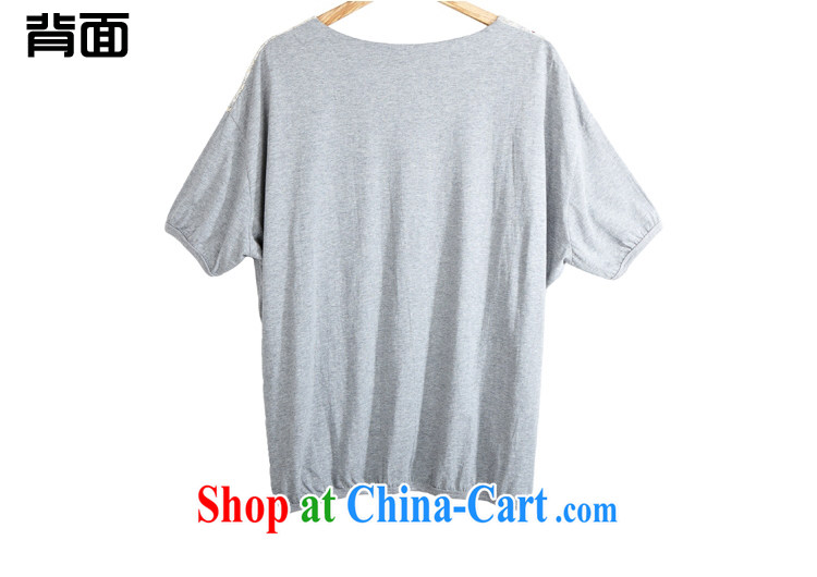 Oh, the thick mm summer new, larger female cotton loose short-sleeved T-shirt and indeed increase sport and leisure package gray two-piece XXXXL pictures, price, brand platters! Elections are good character, the national distribution, so why buy now enjoy more preferential! Health