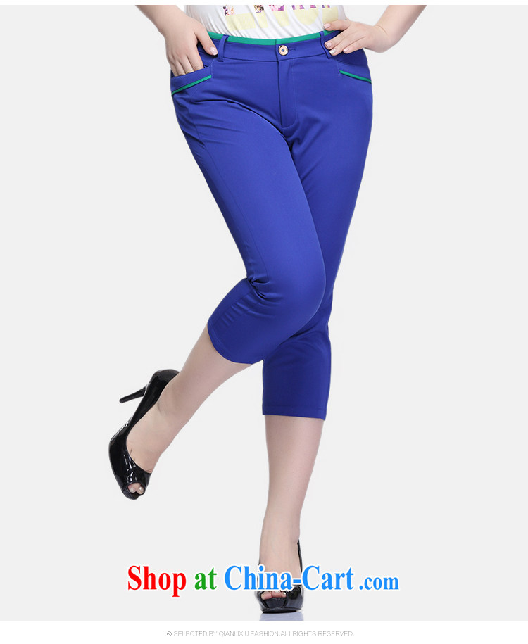 Slim LI Sau 2015 summer new, larger female fashion hit color stretch video thin 100 ground back in castor 7 pants Q 7702 black 3 XL pictures, price, brand platters! Elections are good character, the national distribution, so why buy now enjoy more preferential! Health