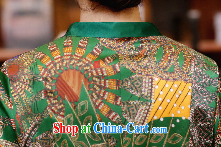 Lithuania Hong Kong Silk thick mm 2015 summer, the female loose silk, T-shirt female Korean short-sleeved shirt silk mother with T-shirt, long H 20 green XXXXL pictures, price, brand platters! Elections are good character, the national distribution, so why buy now enjoy more preferential! Health