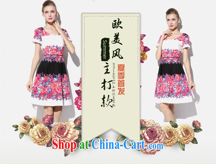 The Code's 2015 spring antique dresses summer OL European site pattern color XXXL pictures, price, brand platters! Elections are good character, the national distribution, so why buy now enjoy more preferential! Health