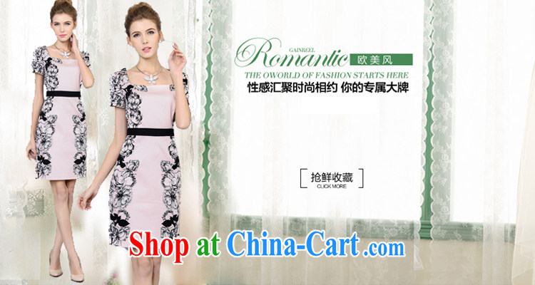 The European site 2015 spring and summer New floral dresses spring larger female European and American original pattern color XXXL pictures, price, brand platters! Elections are good character, the national distribution, so why buy now enjoy more preferential! Health