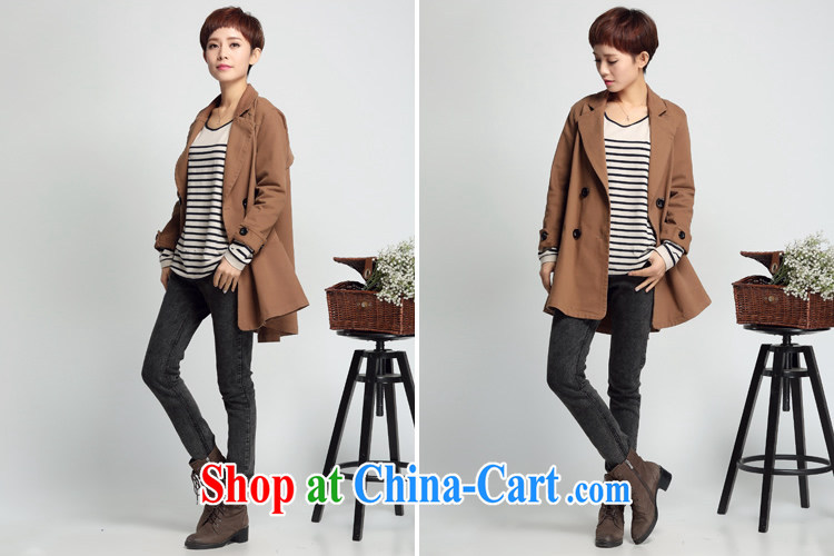 100 film and her new 2015 spring and autumn, Korean, Yi, thick MM double-plus fat girl style Leisure jacket walnut XXL pictures, price, brand platters! Elections are good character, the national distribution, so why buy now enjoy more preferential! Health