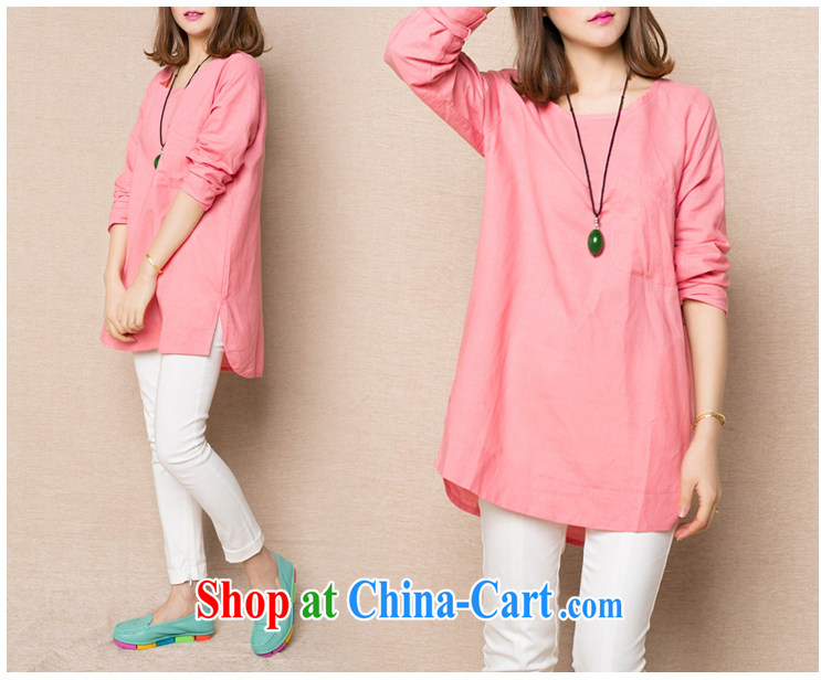 Pico Chan, spring 2015 new Korean shirt girls thick MM cotton Ma A field graphics thin loose T shirt - 9092 light green XXXL pictures, price, brand platters! Elections are good character, the national distribution, so why buy now enjoy more preferential! Health