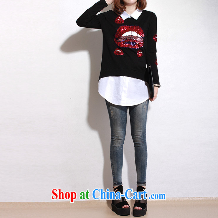 Director of the Advisory Committee 2015 spring new Korean XL women mm thick, long, T shirt solid T-shirt leave of two piece shirt black loose all code brassieres tile 104 pictures, price, brand platters! Elections are good character, the national distribution, so why buy now enjoy more preferential! Health