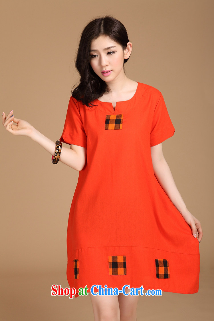 Yu-sin, colorful spring and summer new thick MM and indeed XL grid overlay and cotton the dresses girls green L pictures, price, brand platters! Elections are good character, the national distribution, so why buy now enjoy more preferential! Health