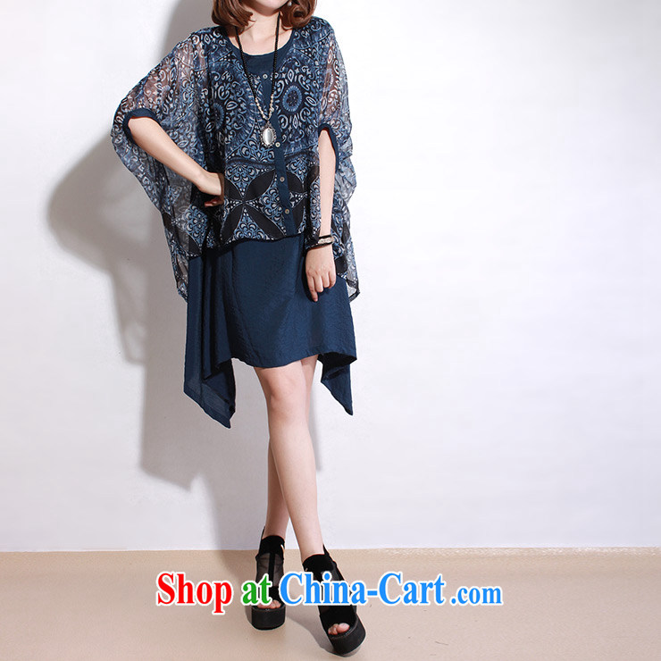 Director of the Advisory Committee 2015 spring and summer new XL women mm thick, long, snow-woven shirts fake two-piece cuff in a skirt the blue loose all code within the chest of 104 pictures, price, brand platters! Elections are good character, the national distribution, so why buy now enjoy more preferential! Health