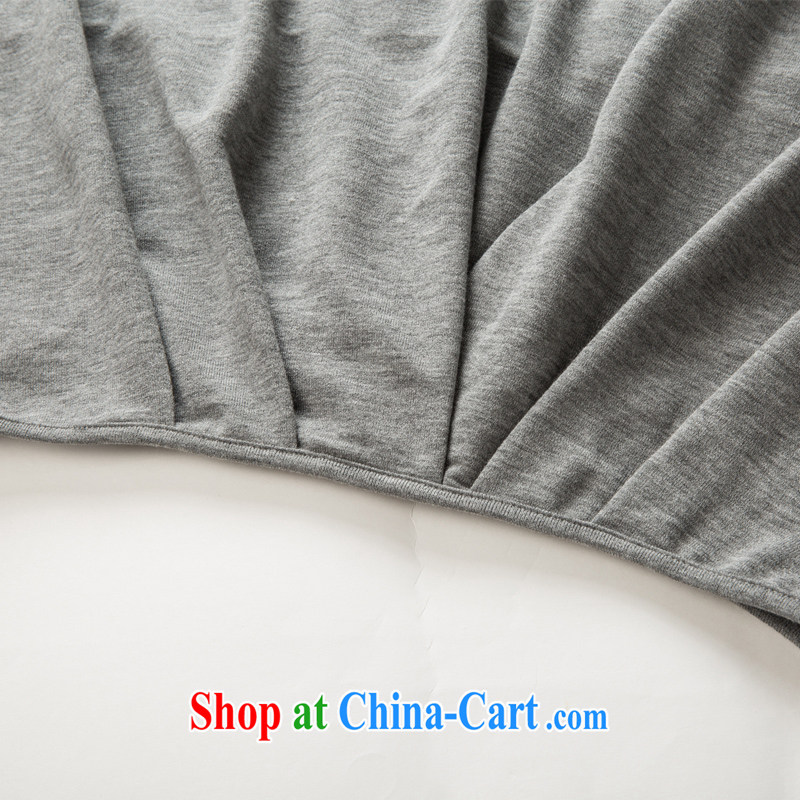 Eternal show larger female T-shirts thick sister 2015 spring and summer fat people video thin new Korean stylish and simple round-collar short-sleeve loose the fat XL T-shirt light gray 3 XL, eternal, and the show, and shopping on the Internet