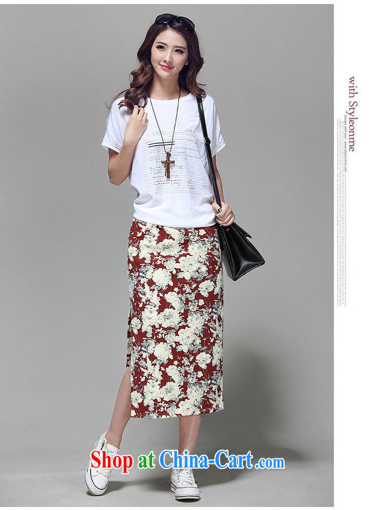 Cool Barbie ethnic cotton thick mm style floral long skirt beach dresses body skirt maroon 3XL pictures, price, brand platters! Elections are good character, the national distribution, so why buy now enjoy more preferential! Health
