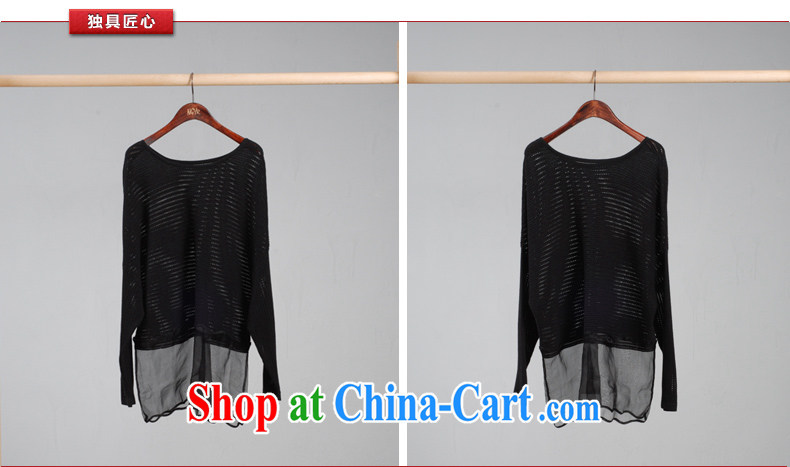 Xiao Nan Guo Yi, silence the code units the female literary spell yarn round-collar and knit shirts Solid Color loose black M pictures, price, brand platters! Elections are good character, the national distribution, so why buy now enjoy more preferential! Health
