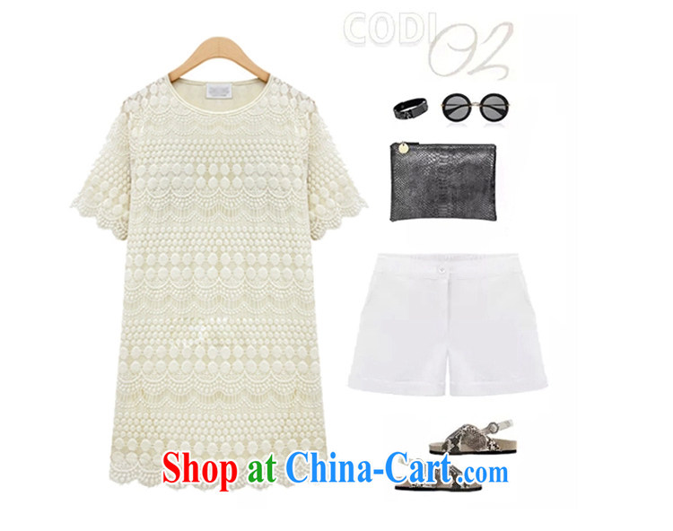 taste in Gangnam-gu 2015 spring and summer new, larger women mm thick and fat XL lace solid shirt, long, short-sleeved shirt T female 54 black 5 XL recommendations 180 - 200 pictures, price, brand platters! Elections are good character, the national distribution, so why buy now enjoy more preferential! Health