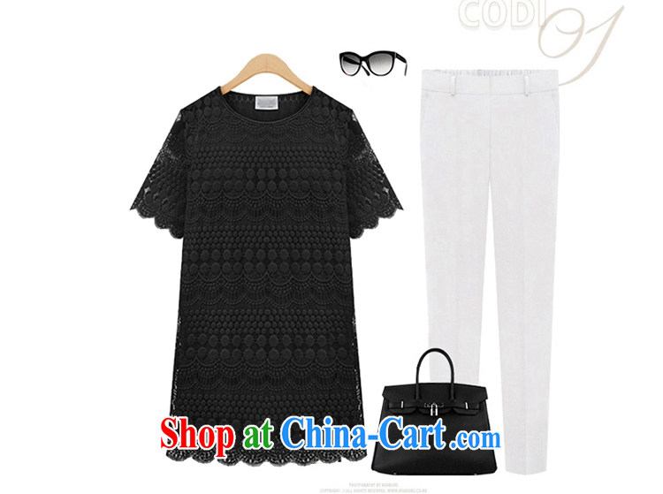 taste in Gangnam-gu 2015 spring and summer new, larger women mm thick and fat XL lace solid shirt, long, short-sleeved shirt T female 54 black 5 XL recommendations 180 - 200 pictures, price, brand platters! Elections are good character, the national distribution, so why buy now enjoy more preferential! Health
