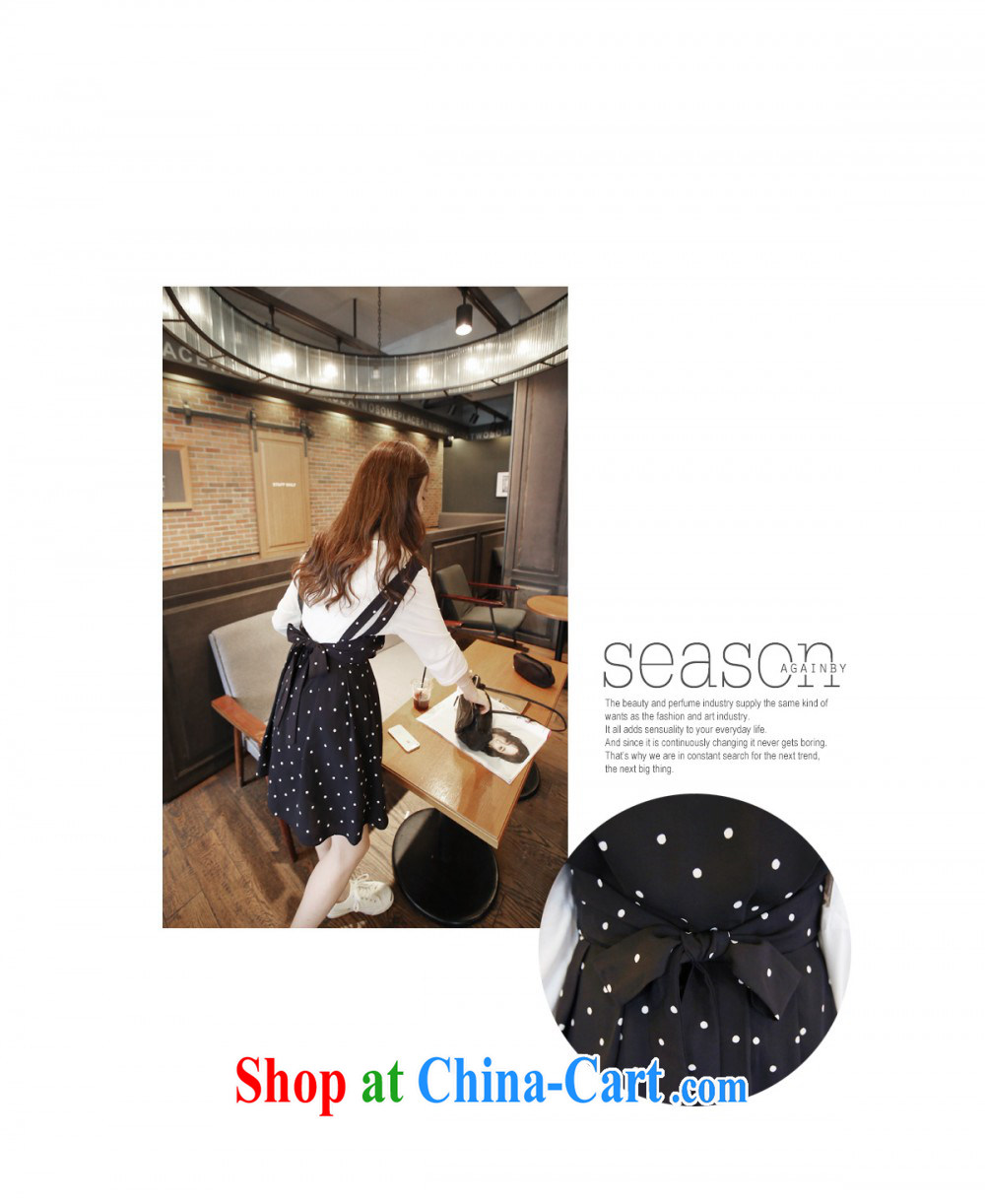 The Code women ground 100 Korean Sweet Dot bow tie strap skirt dresses long-sleeved shirt T two kits #3031 photo color XL pictures, price, brand platters! Elections are good character, the national distribution, so why buy now enjoy more preferential! Health