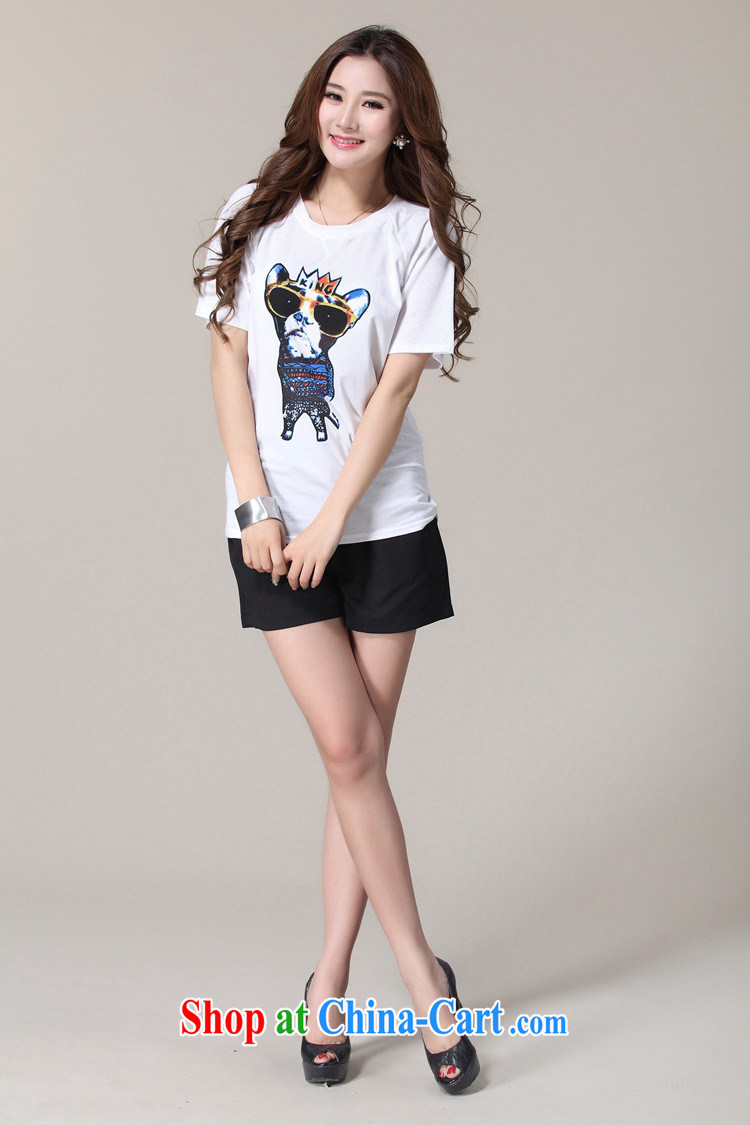 The delivery package as soon as possible by the obesity mm larger T shirts 2015 new summer leisure Korean Super Q stamp short-sleeved T-shirt and comfortable cotton T gray 5 XL approximately 165 - 190 Jack pictures, price, brand platters! Elections are good character, the national distribution, so why buy now enjoy more preferential! Health
