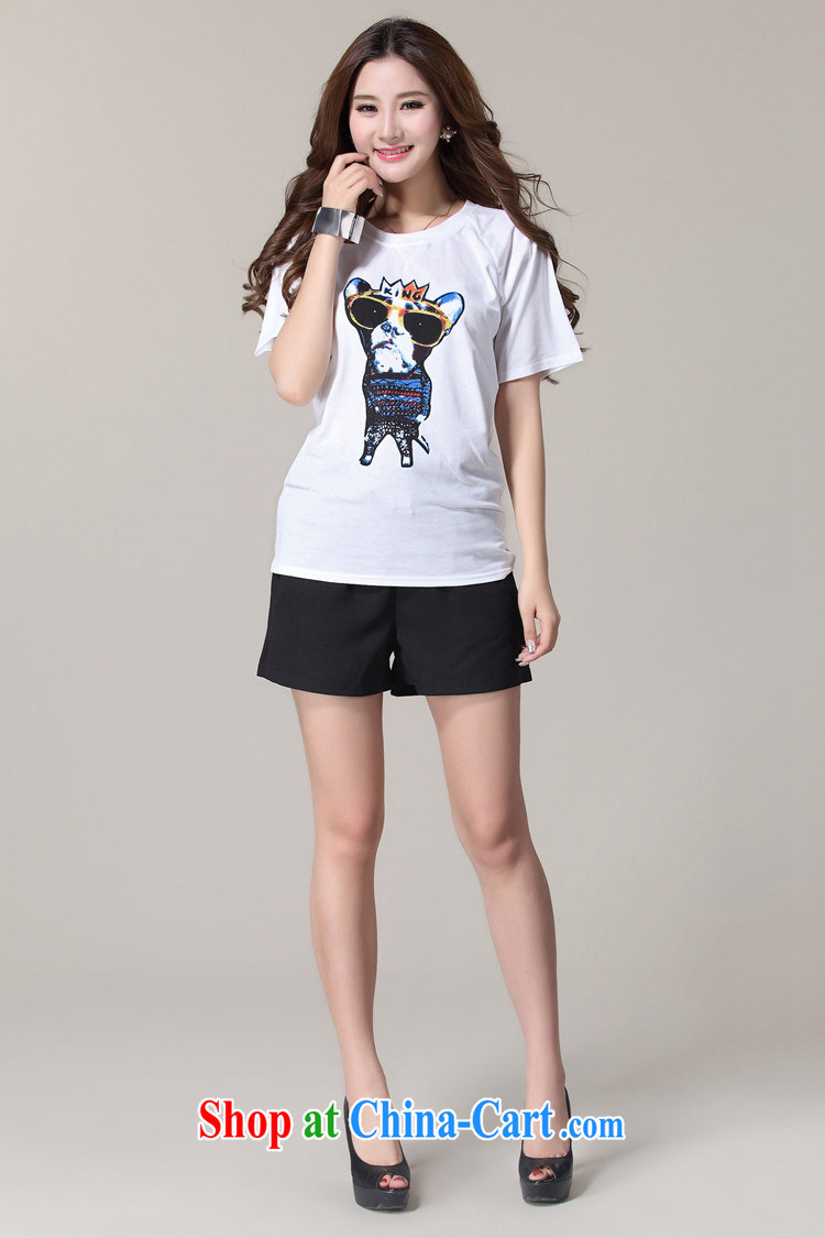 The delivery package as soon as possible by the obesity mm larger T shirts 2015 new summer leisure Korean Super Q stamp short-sleeved T-shirt and comfortable cotton T gray 5 XL approximately 165 - 190 Jack pictures, price, brand platters! Elections are good character, the national distribution, so why buy now enjoy more preferential! Health