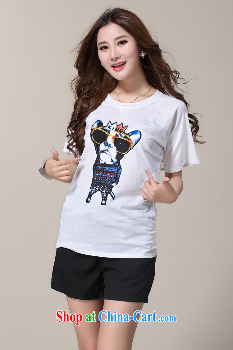 The delivery package as soon as possible by the obesity mm larger T shirts 2015 new summer leisure Korean Super Q stamp short-sleeved T-shirt and comfortable cotton T gray 5 XL approximately 165 - 190 Jack pictures, price, brand platters! Elections are good character, the national distribution, so why buy now enjoy more preferential! Health