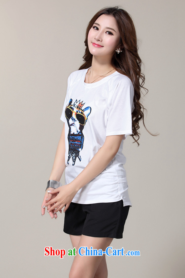 The delivery package as soon as possible by the obesity mm larger T shirts 2015 new summer leisure Korean Super Q stamp short-sleeved T-shirt and comfortable cotton T gray 5 XL approximately 165 - 190 Jack pictures, price, brand platters! Elections are good character, the national distribution, so why buy now enjoy more preferential! Health