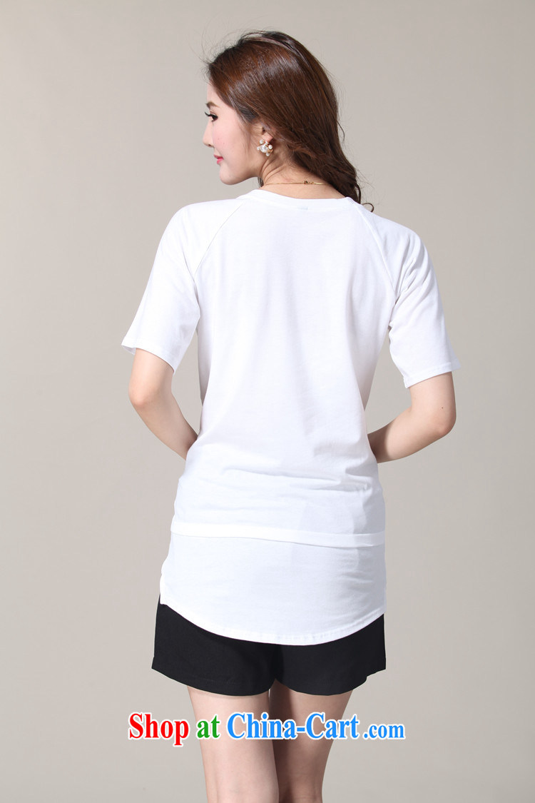 The delivery package as soon as possible by the obesity mm larger T shirts 2015 new summer leisure Korean Super Q stamp short-sleeved T-shirt and comfortable cotton T gray 5 XL approximately 165 - 190 Jack pictures, price, brand platters! Elections are good character, the national distribution, so why buy now enjoy more preferential! Health