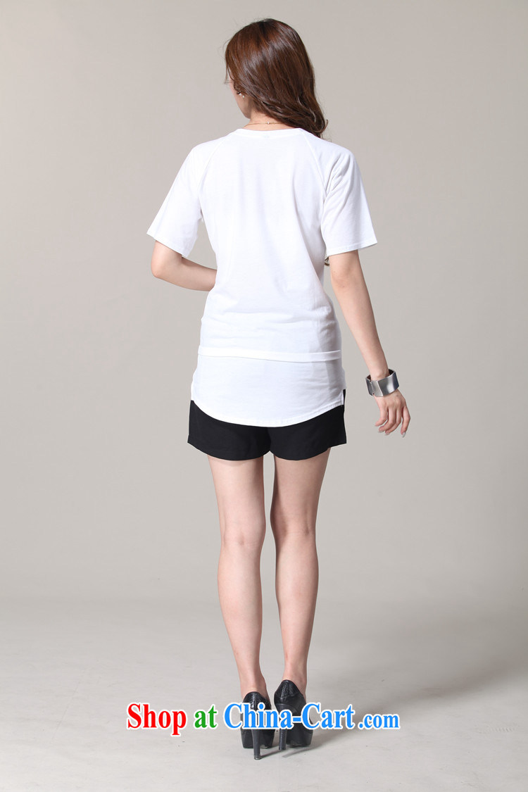 The delivery package as soon as possible by the obesity mm larger T shirts 2015 new summer leisure Korean Super Q stamp short-sleeved T-shirt and comfortable cotton T gray 5 XL approximately 165 - 190 Jack pictures, price, brand platters! Elections are good character, the national distribution, so why buy now enjoy more preferential! Health