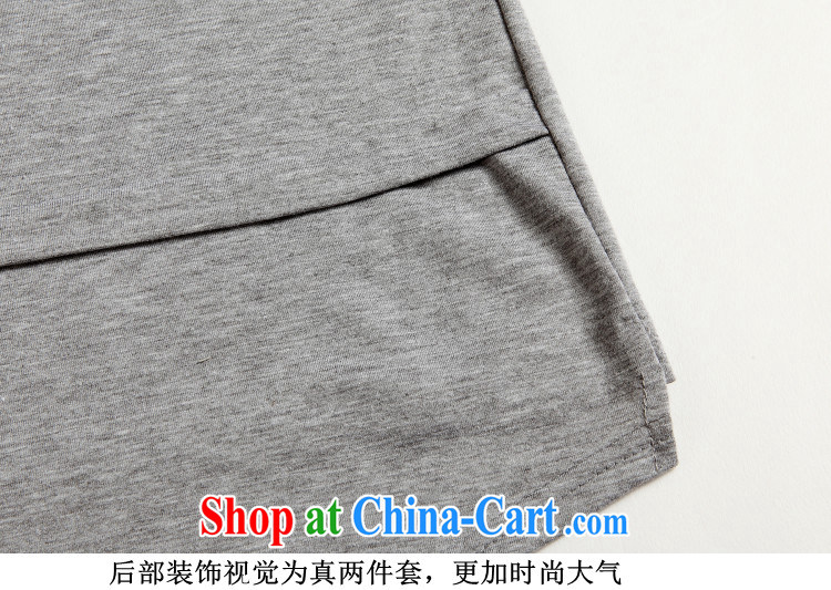 The delivery package as soon as possible by the obesity mm larger T shirts 2015 new summer leisure Korean Super Q stamp short-sleeved T-shirt and comfortable cotton T gray 5 XL approximately 165 - 190 Jack pictures, price, brand platters! Elections are good character, the national distribution, so why buy now enjoy more preferential! Health