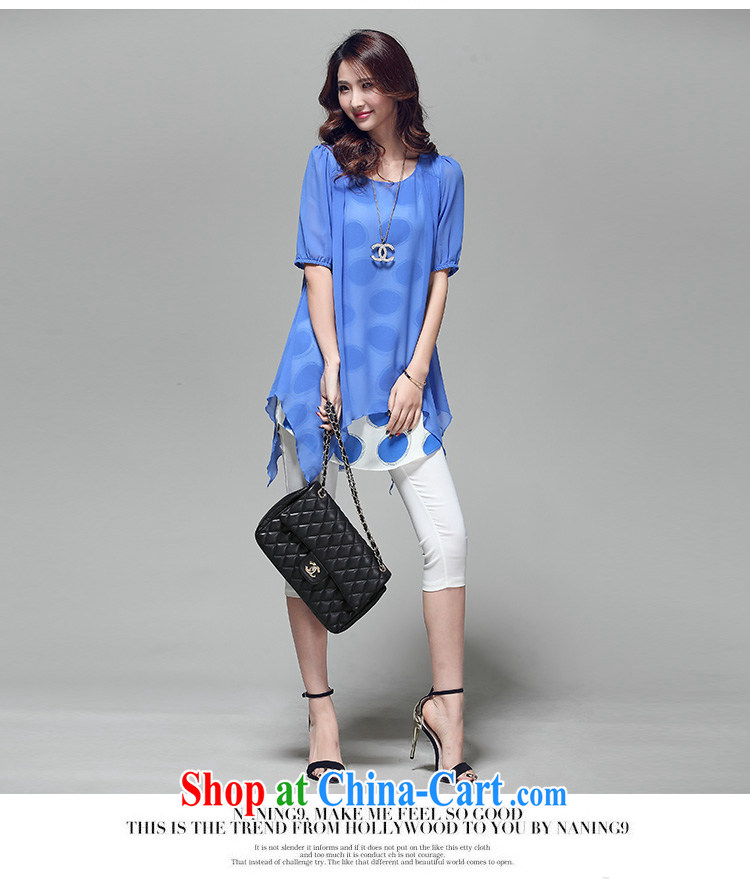 Morning would be 2015 spring and summer new, larger female Pearl snow woven large numbers leave two collision color T shirts and indeed increase does not rule out the pearl snow T woven shirts blue 4 XL recommendations 150 - 165 Jack pictures, price, brand platters! Elections are good character, the national distribution, so why buy now enjoy more preferential! Health