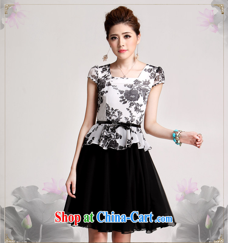 The Ju-summer 2015 With New Party for the short-sleeved leave two snow-woven dresses Girls (the belt) 5118 black XXXL pictures, price, brand platters! Elections are good character, the national distribution, so why buy now enjoy more preferential! Health