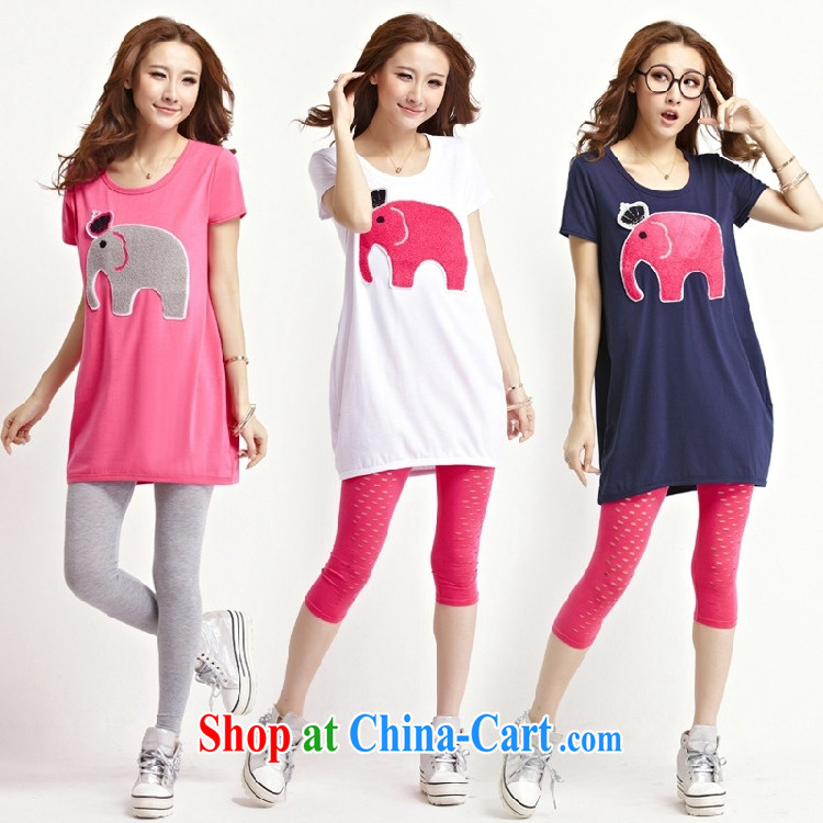 In short * 2015 girls summer new 929,426 lovely elephant figure larger female thick sister thick MM female T shirt T-shirt by red are code pictures, price, brand platters! Elections are good character, the national distribution, so why buy now enjoy more preferential! Health