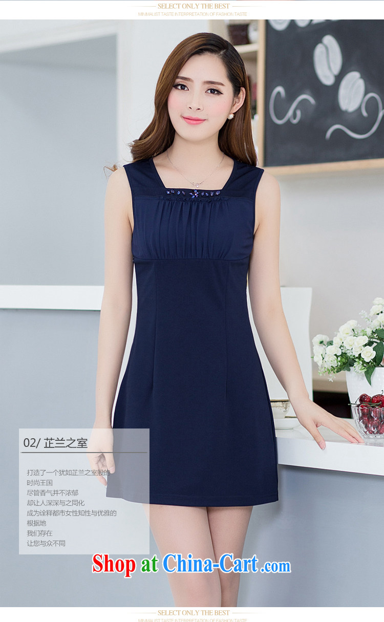 Ex-gratia friends 2015 welcoming spring and summer with new female Two-piece spring sleeveless, long skirt the code female lace Openwork Korean Beauty dresses summer blue 4 XL pictures, price, brand platters! Elections are good character, the national distribution, so why buy now enjoy more preferential! Health