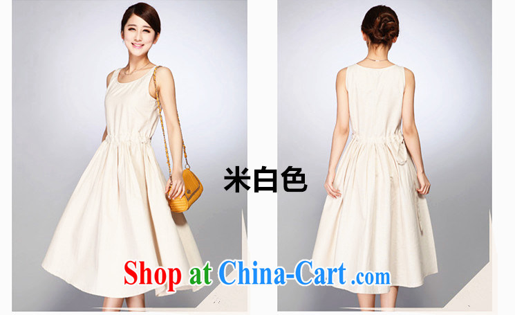 Micro-terrace summer 2015 cotton linen the dresses Art Nouveau beauty, female, long singlet dress girls 515 light blue XXL pictures, price, brand platters! Elections are good character, the national distribution, so why buy now enjoy more preferential! Health